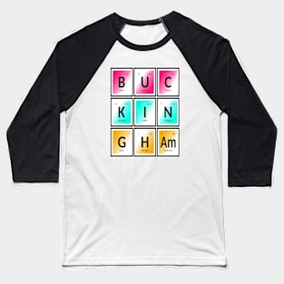 Buckingham | Periodic Table Baseball T-Shirt